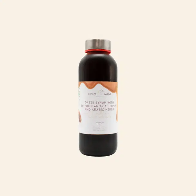 Dates Syrup Wiith Saffron And Cardamom -550ml